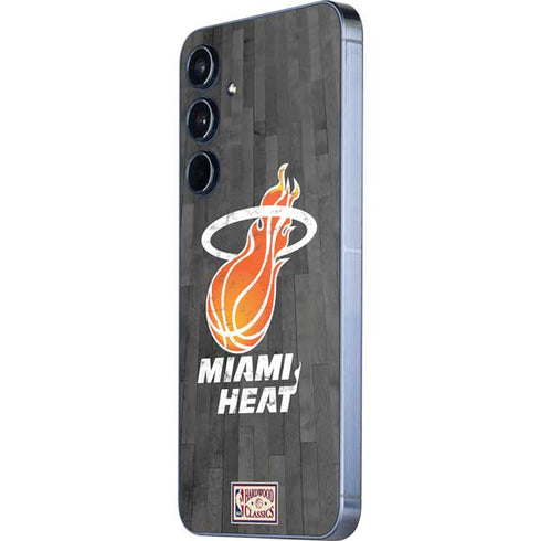 NBA Miami Heat Hardwood Classics Galaxy A35 5G Skin